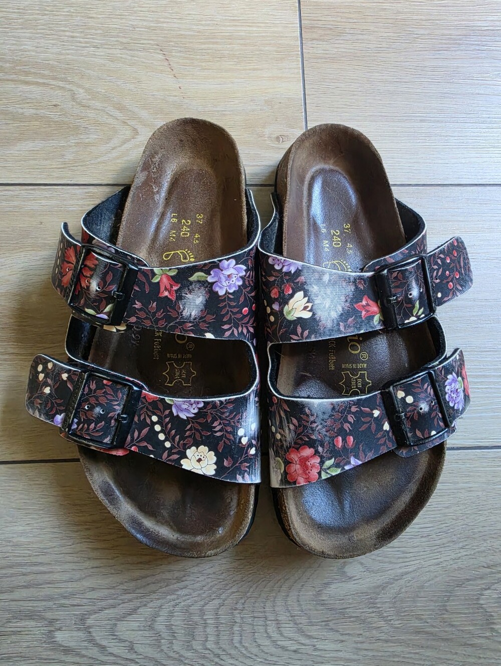 Papillio by Birkenstock Two-strap Sandals Size L6 M4